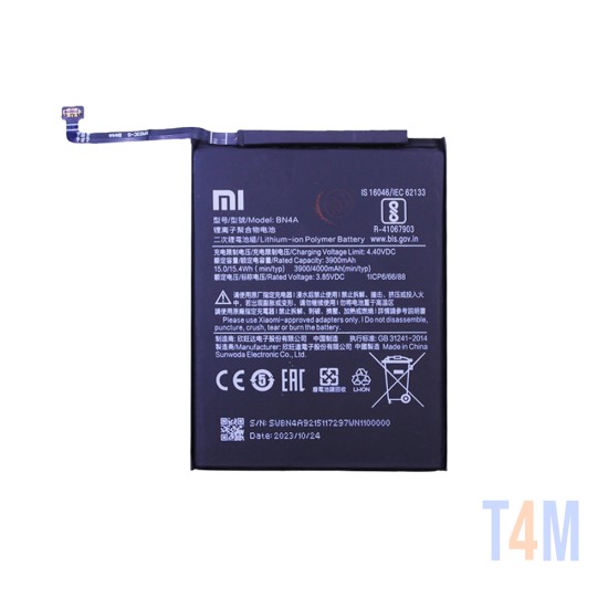 Battery BN4A for Xiaomi Redmi Note 7 4000mAh